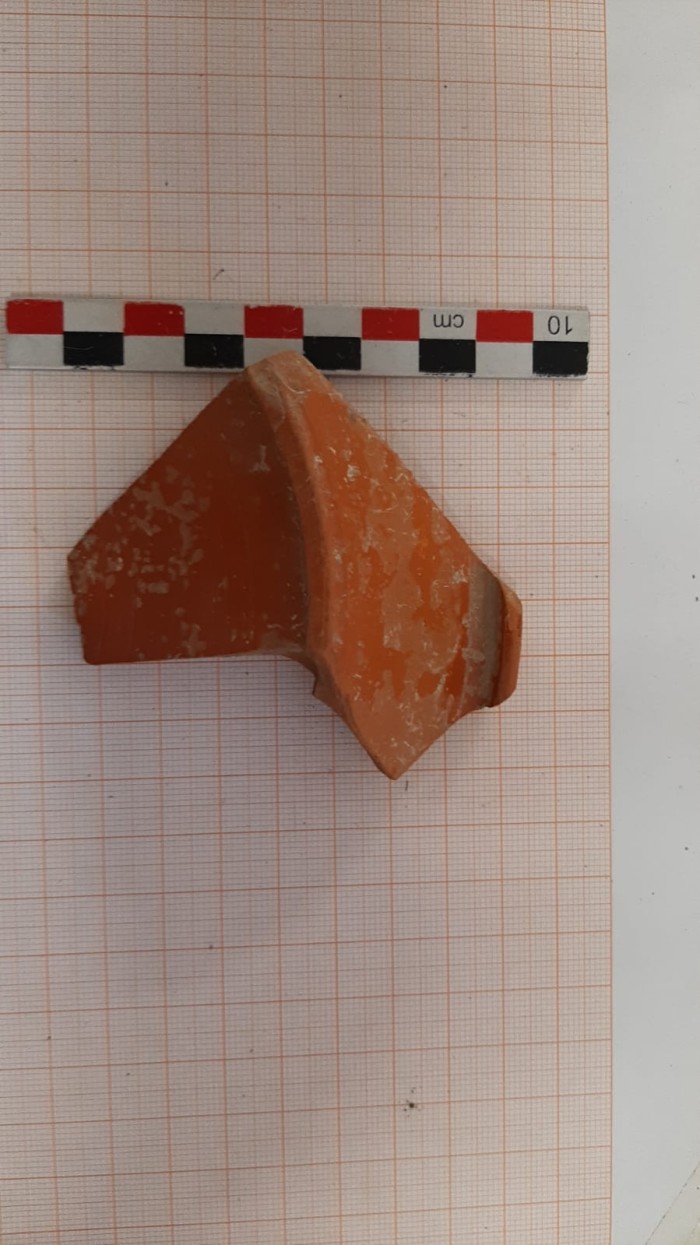 Frammento di piatto in terra sigillata africana