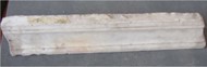 elemento architettonico decorativo, cornice marmorea