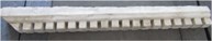 elemento architettonico, frammento di cornice
