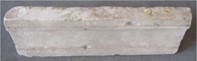 elemento architettonico decorativo, cornice marmorea