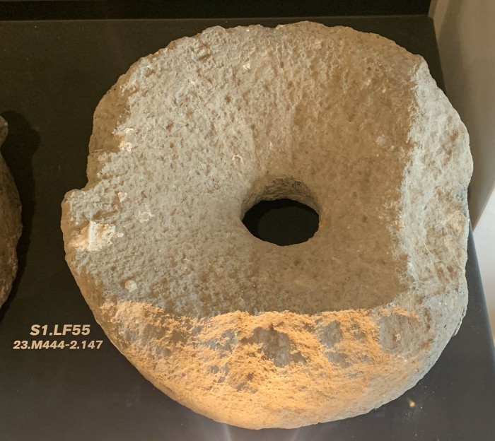 elemento di macina circolare