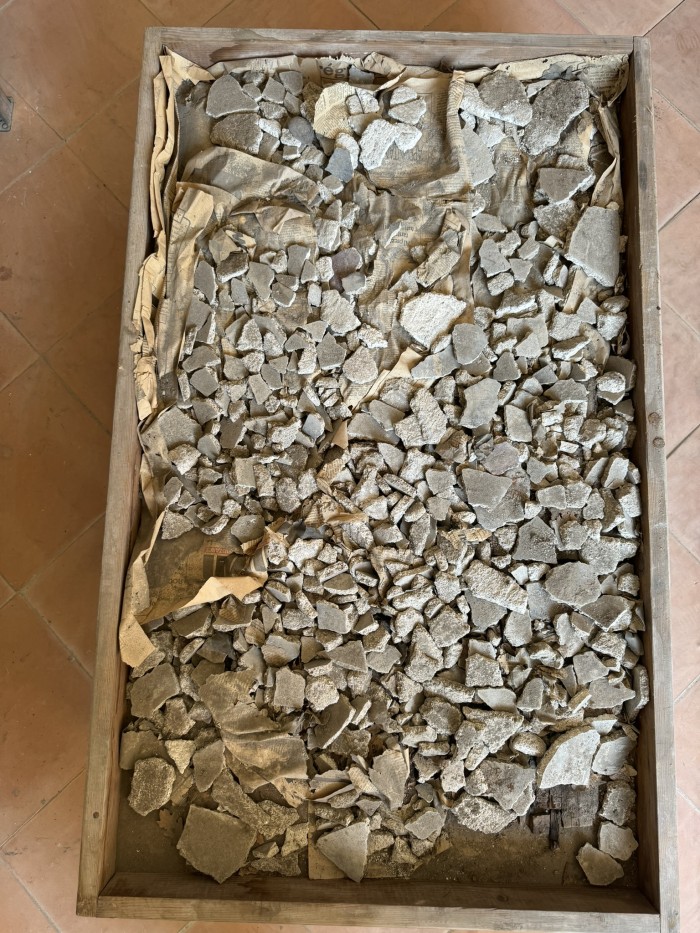 frammenti di pittura parietale