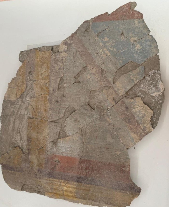 frammento di pittura parietale