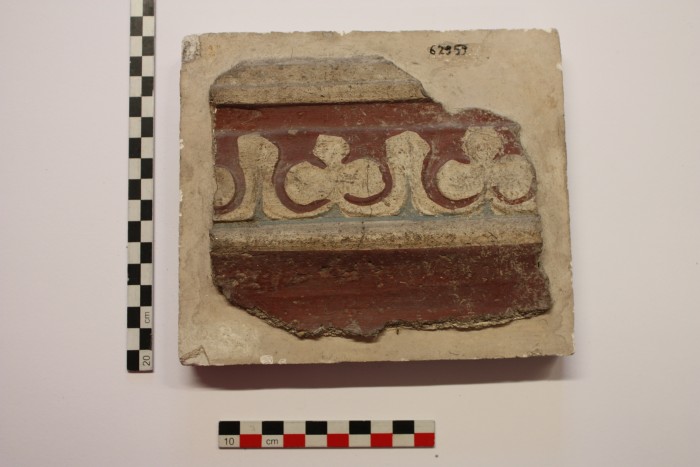 frammento di stucco