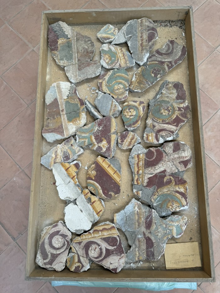 frammenti di pittura