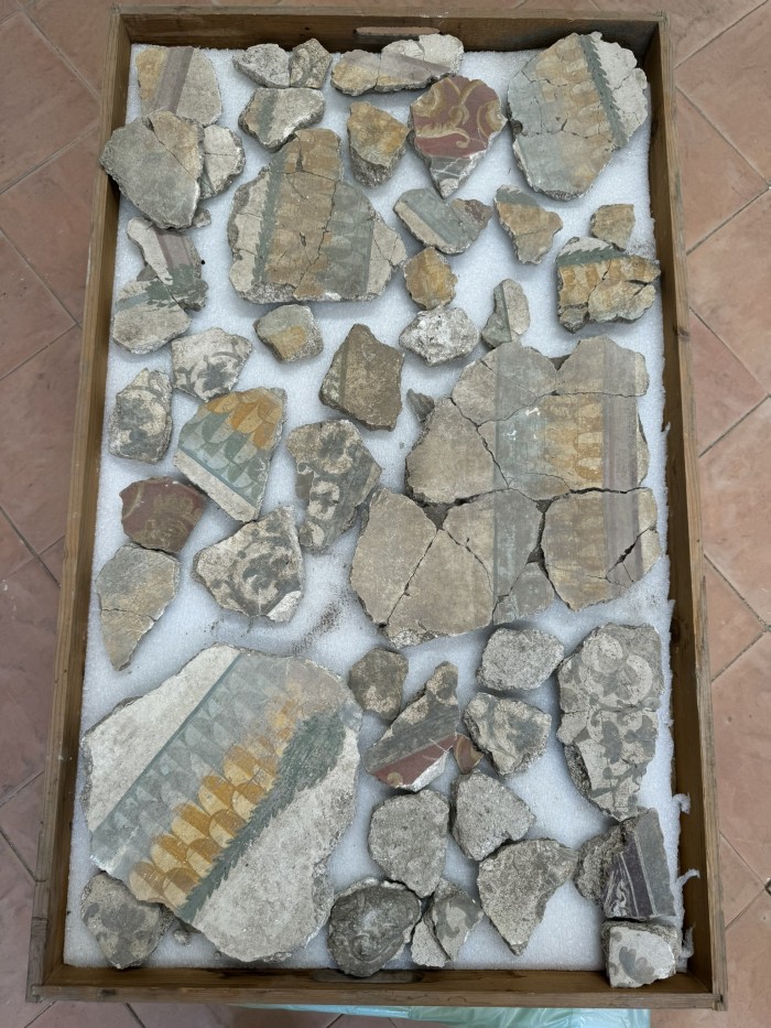 frammenti di pittura