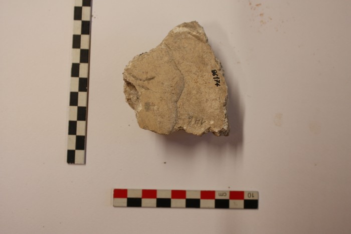 frammento di stucco
