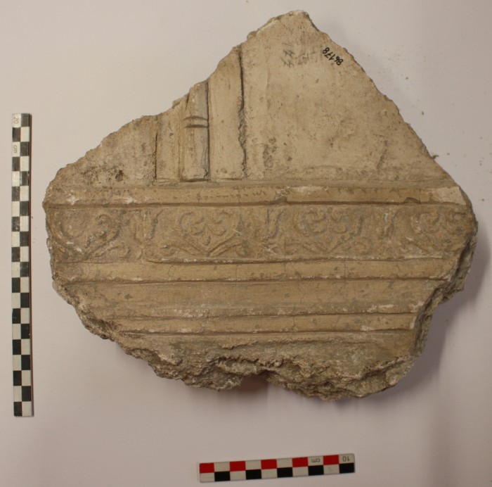 frammento di stucco