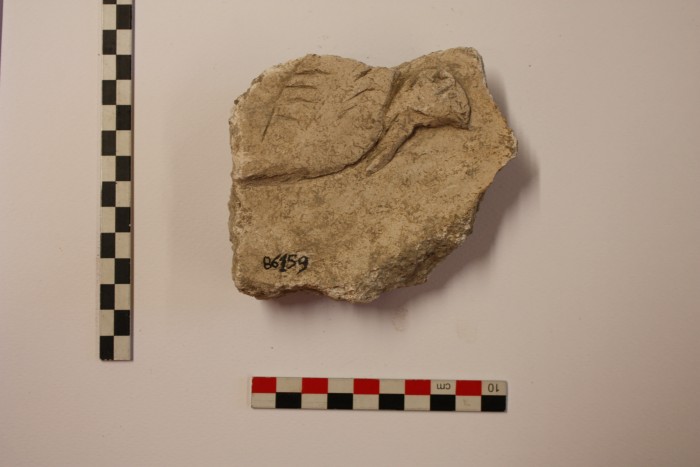 frammento di stucco