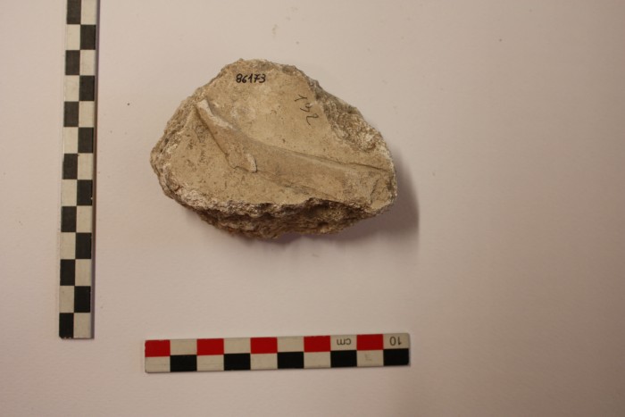 frammento di stucco