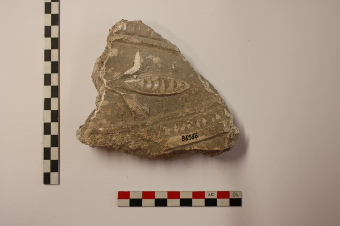 frammento di stucco