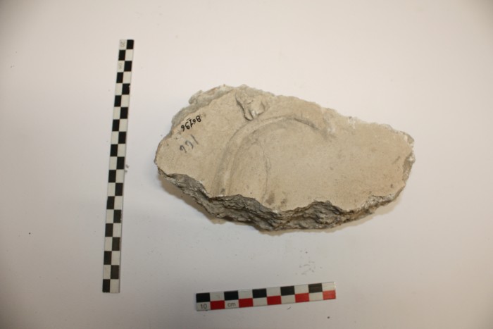 frammento di stucco