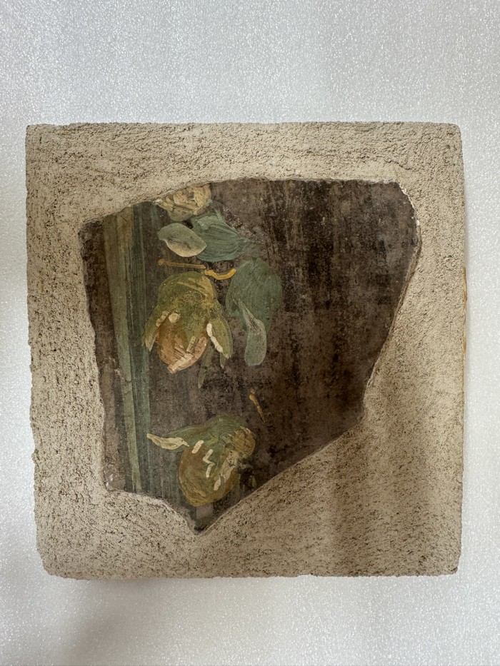 porzione di pittura parietale