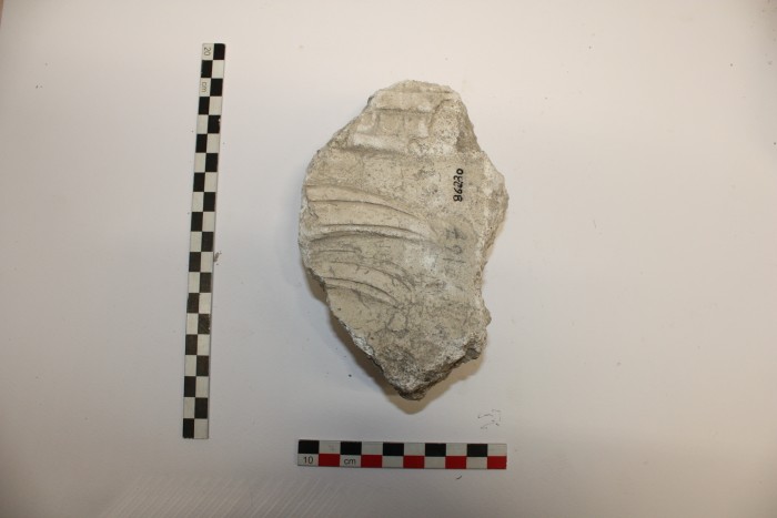 frammento di stucco