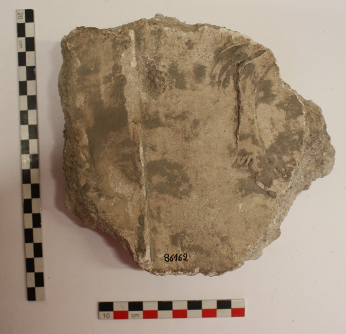 frammento di stucco