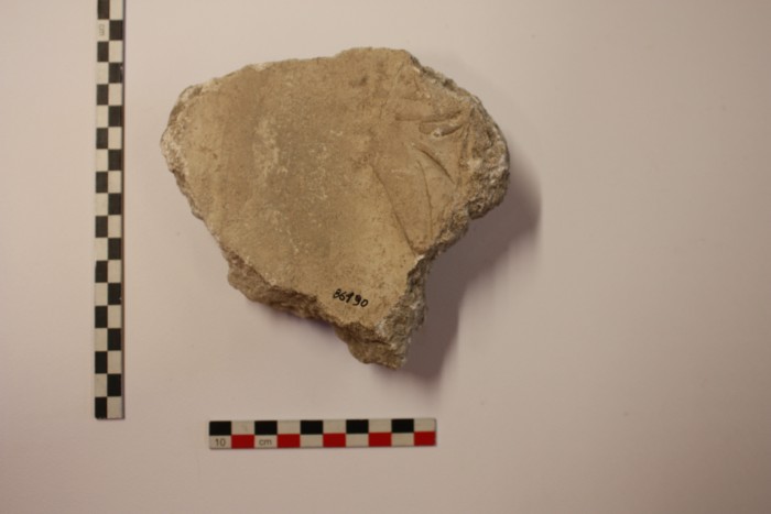frammento di stucco