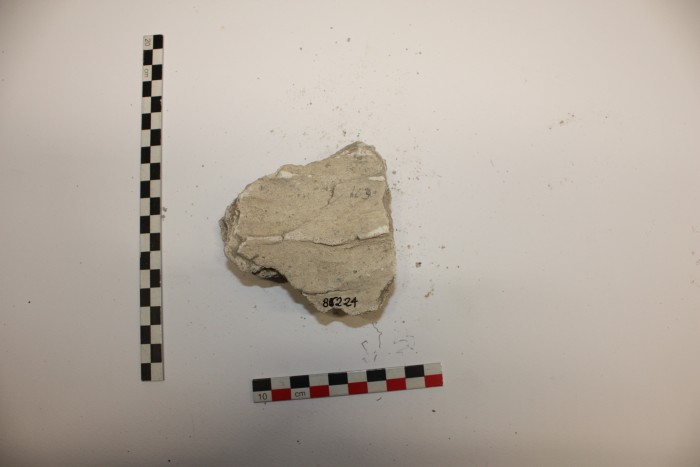 frammento di stucco