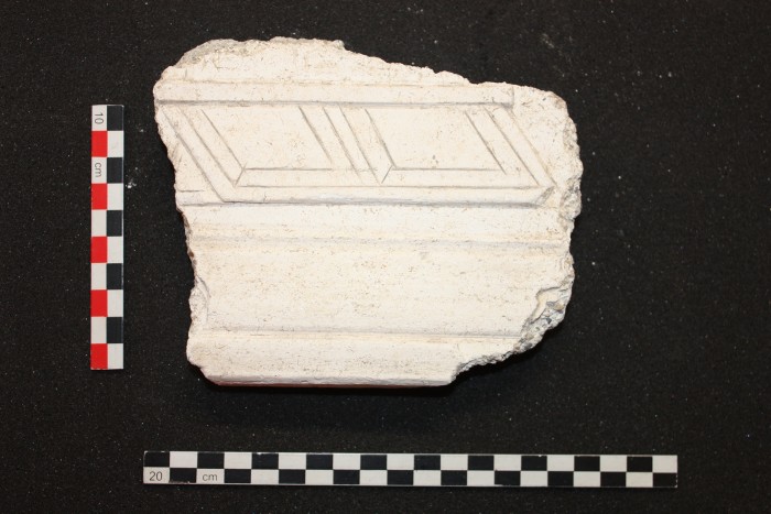 frammento di stucco
