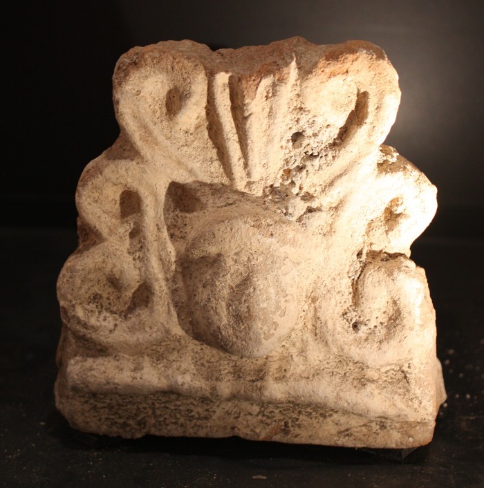 antefissa a palmetta e testa di Gorgone