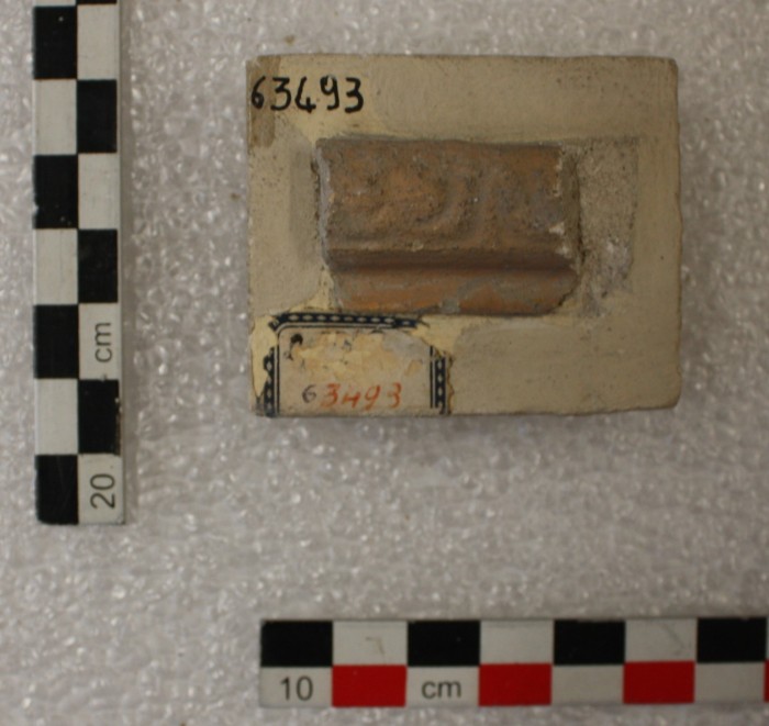 frammento di stucco
