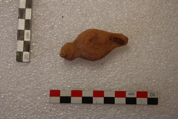 frammento di terracotta figurata
