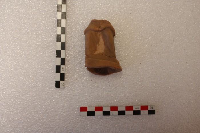 frammento di terracotta figurata