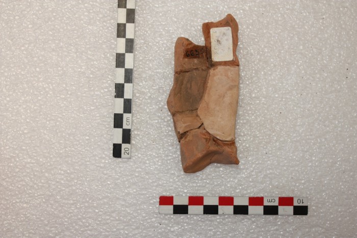 frammento di terracotta figurata