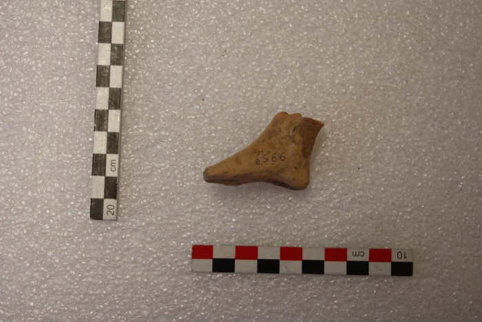 frammento di terracotta figurata
