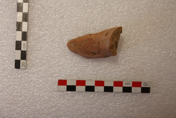 frammento di terracotta figurata