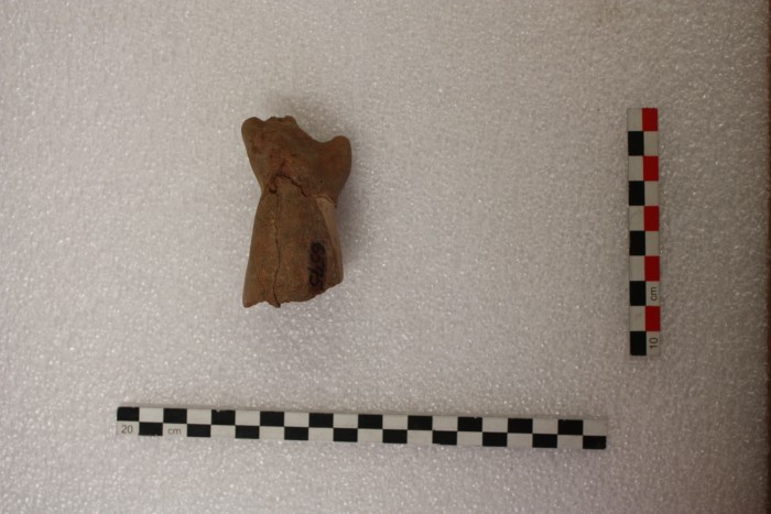 frammento di terracotta figurata