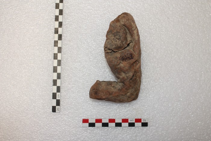 frammento di terracotta figurata