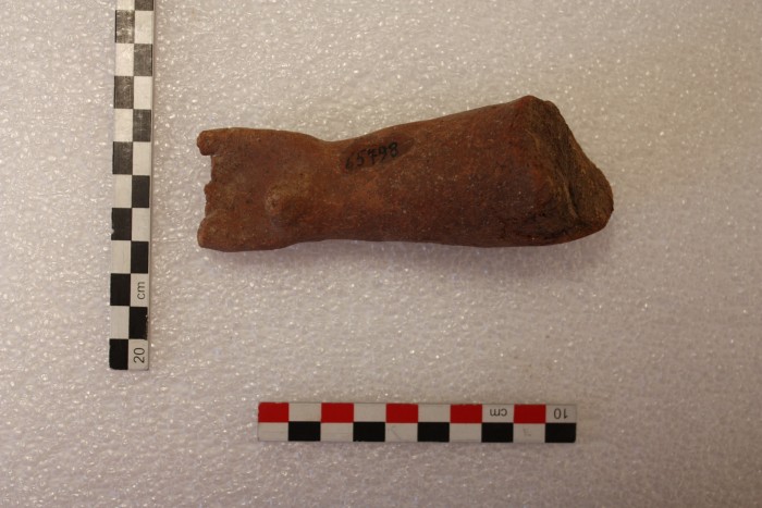 frammento di terracotta figurata