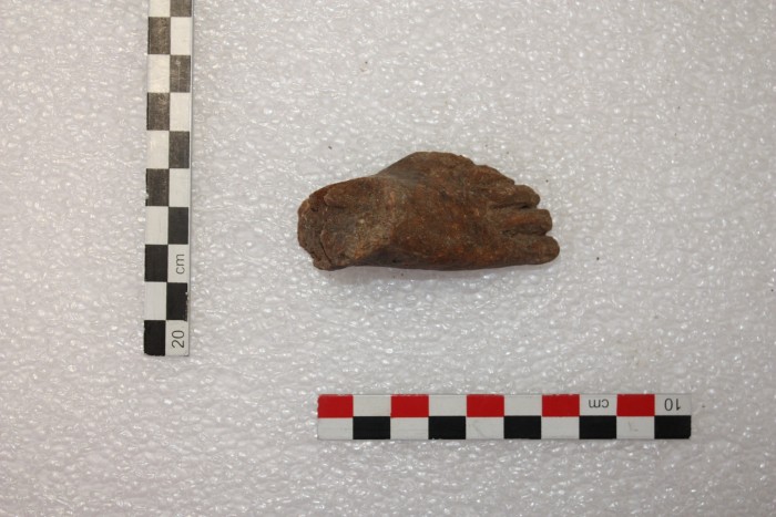 frammento di terracotta figurata