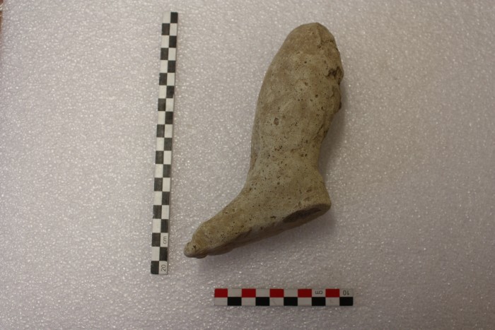 frammento di terracotta figurata