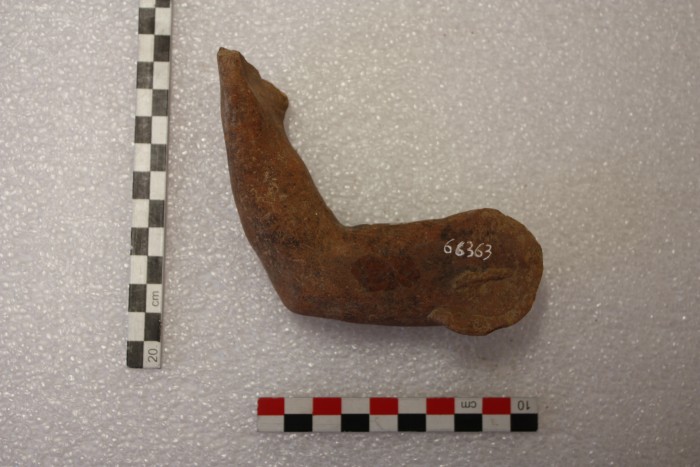 frammento di terracotta figurata