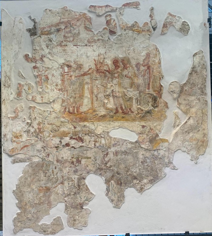 frammento di affresco